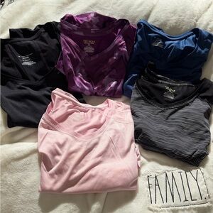 Tek Gear Women's Short Sleeve Tees - Black, Purple, Pink, Blue, Gray